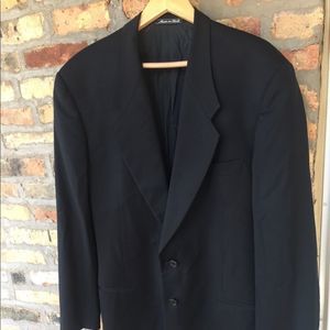 Georgio Armani navy blue suit blazer